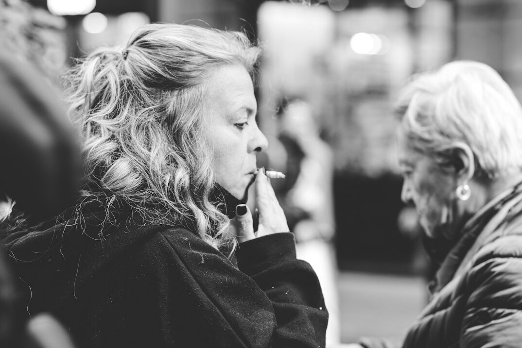 person listening intently to friend